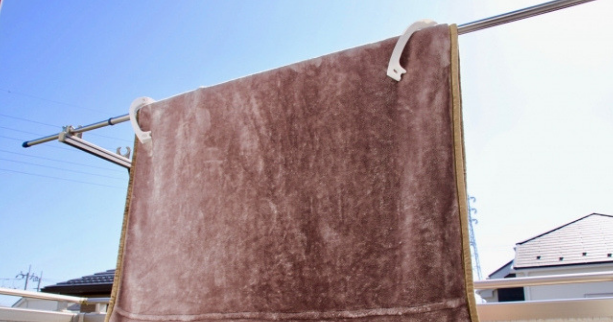 毛布も家で洗濯できる！洗濯できるかどうかの基準や毛布の洗い方を解説