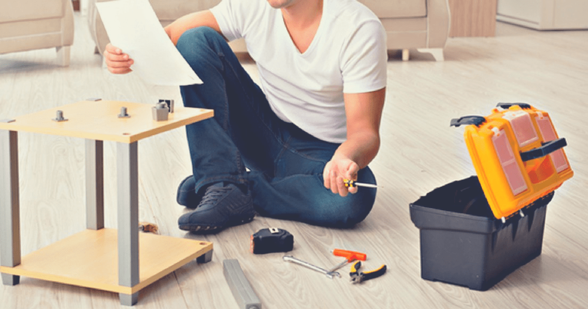 意外と簡単！組み立て家具の下準備と基本方法をマスターしよう！
