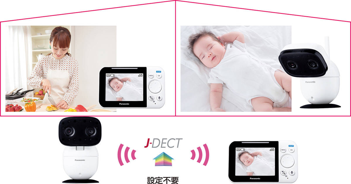 ツール活用で育児をもっと楽しく！「パナソニック ベビーモニター」