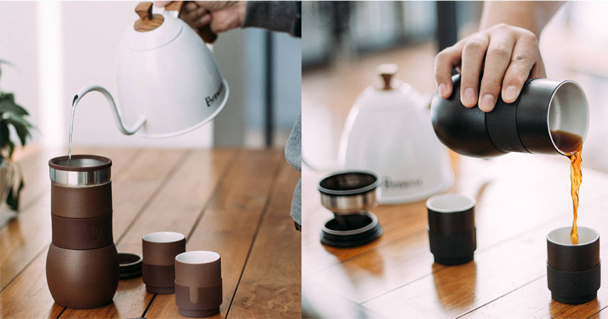 プロレベルのコーヒーを外出先でも！4つの機能をもつ多機能コーヒーメーカー「Walkcafe.P1」