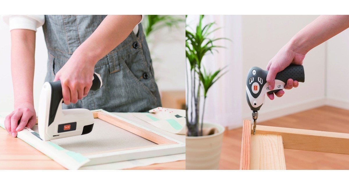 日常の補修やプチDIYに便利なミニサイズ！「DCMブランド ミニ電動工具シリーズ」