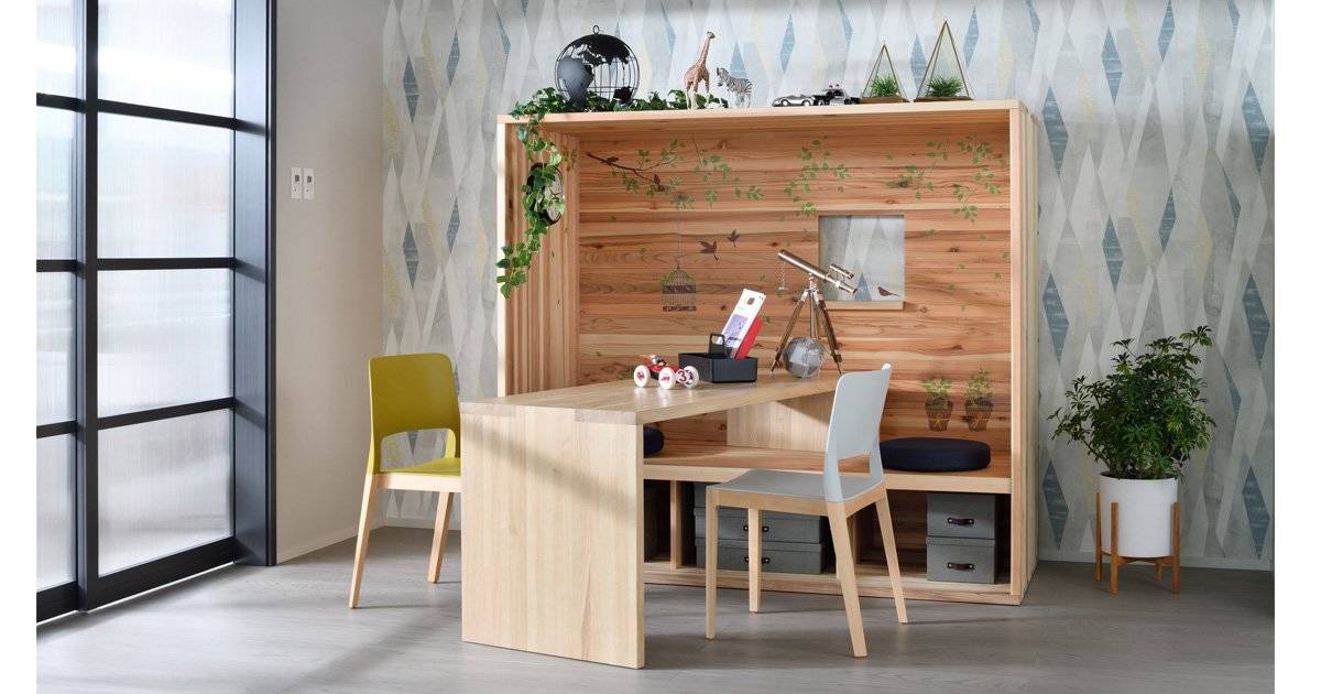 まるで秘密基地！部屋の中に新たに生み出すプライベート空間「箱の間」