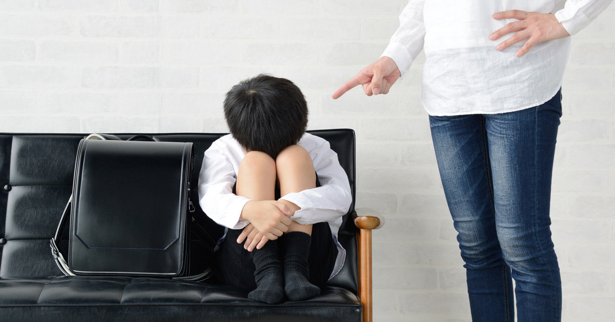 【子どもの叱り方】実はあなたの叱り方、問題があるかも…？～親が子どもを叱ること・怒ることのデメリット
