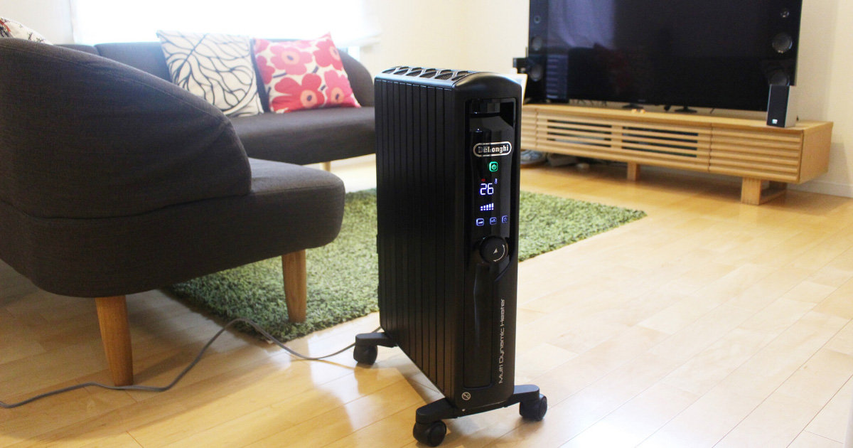 デロンギの暖房機「マルチダイナミックヒーター」の実力は？ 家menのパパ友が最新家電を体験レビュー！④