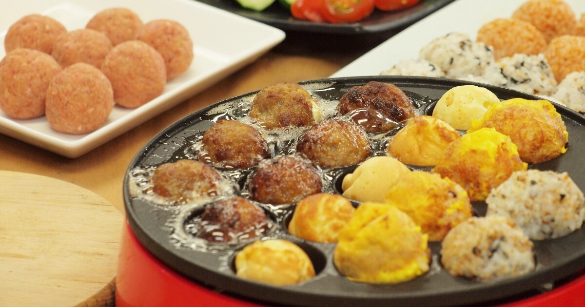 【おうちで楽しく】シュウマイ、唐揚げ、オムライス…たこ焼き器で簡単調理！作って楽しい、食べて美味しい、たこ焼き器アレンジ料理レシピ7選
