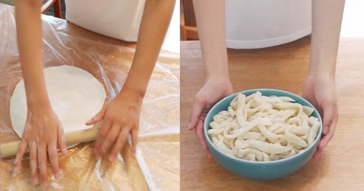 おうちでも子どもに特別な体験と思い出を！「手打ちうどん体験キット」を親子で楽しんでみました