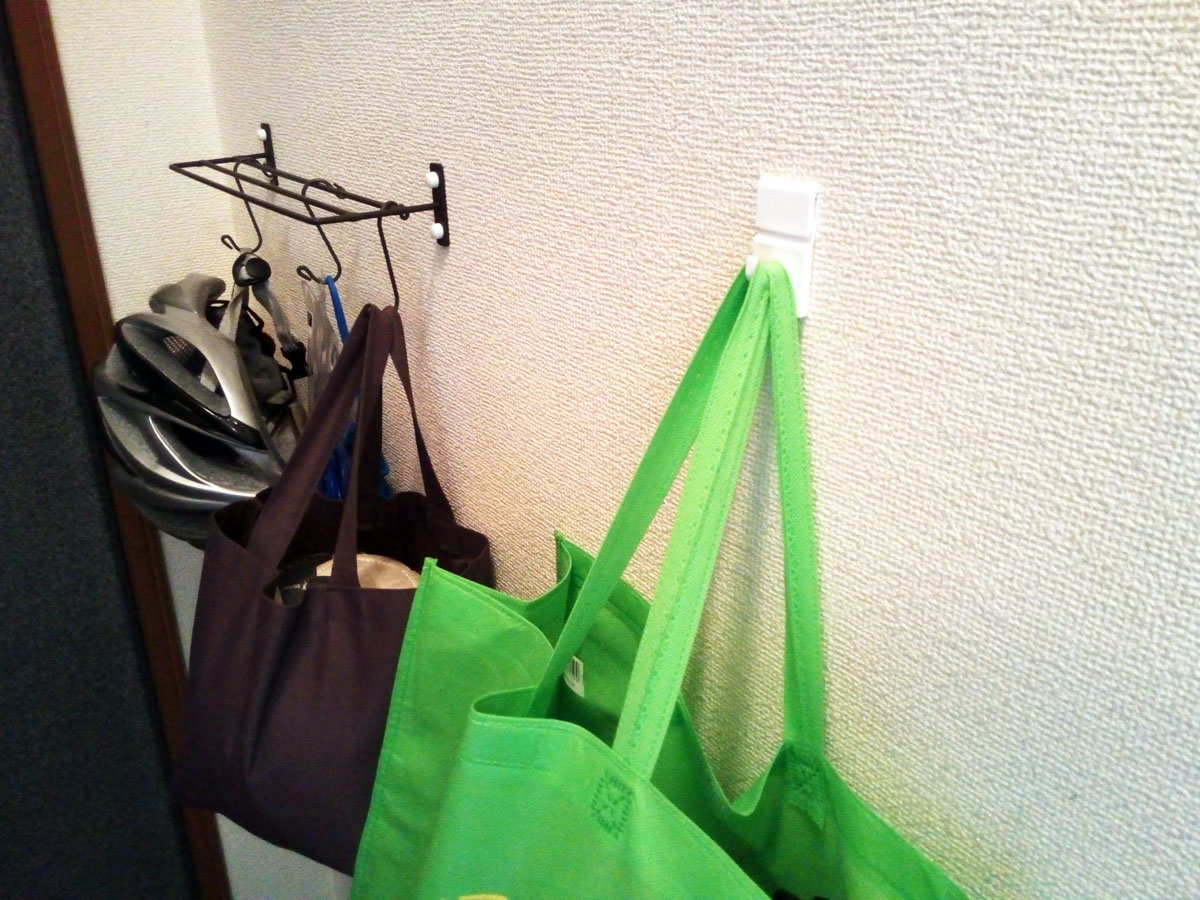 家men,収納マン,玄関,壁フック