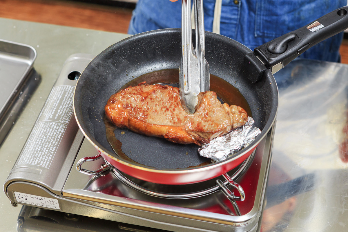 家men,肉ドリル,第2回,サーロイン,手順細かい4