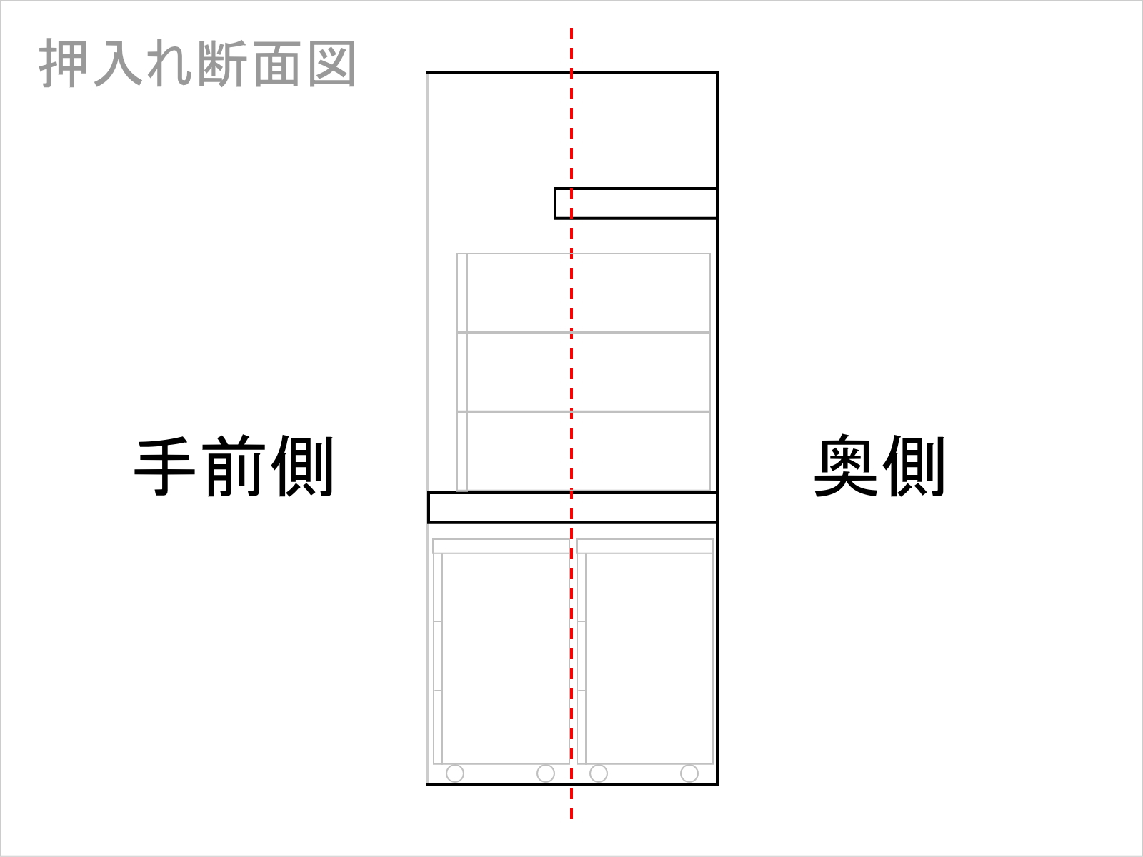 家men,収納マン,収納,押し入れ