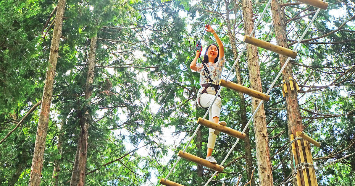 家men,趣味活,フィールドアスレチック,フォレストアドベンチャー