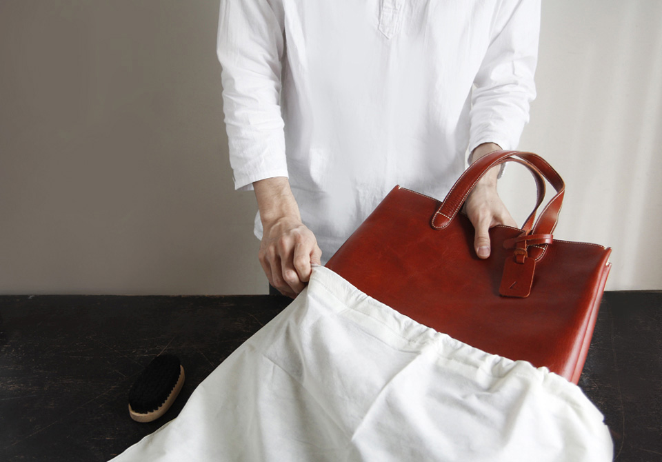 家men,お手入れ,カバン