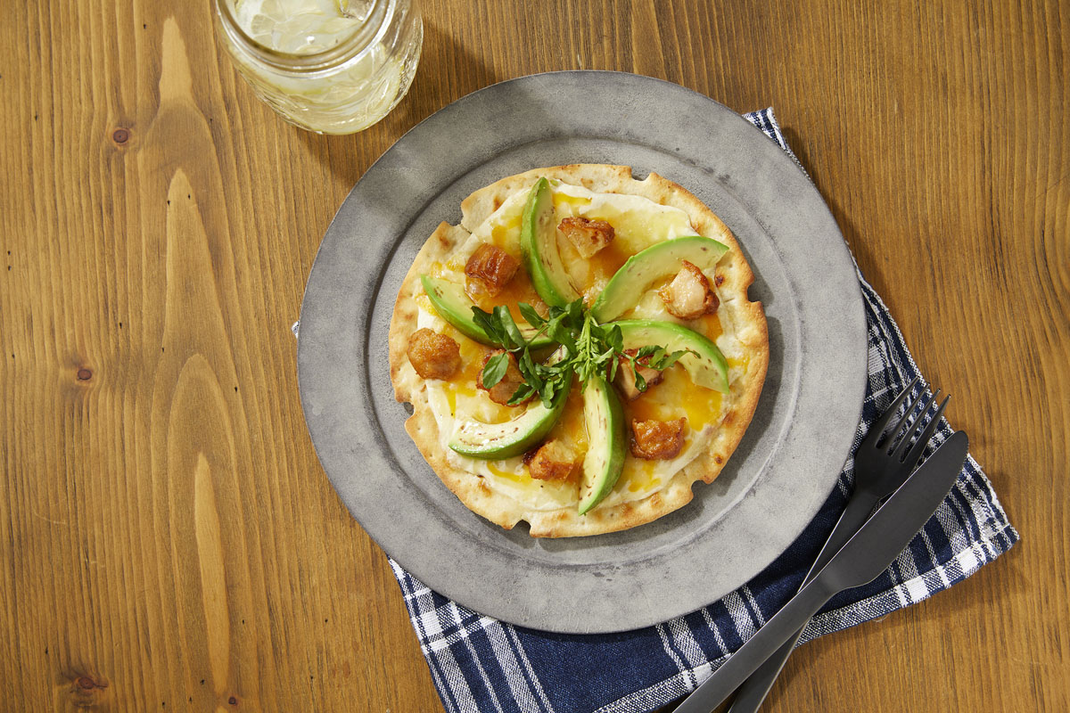 冷凍食品,ピザ,マルハニチロ,アレンジ,アボカド＆唐揚げ,家men