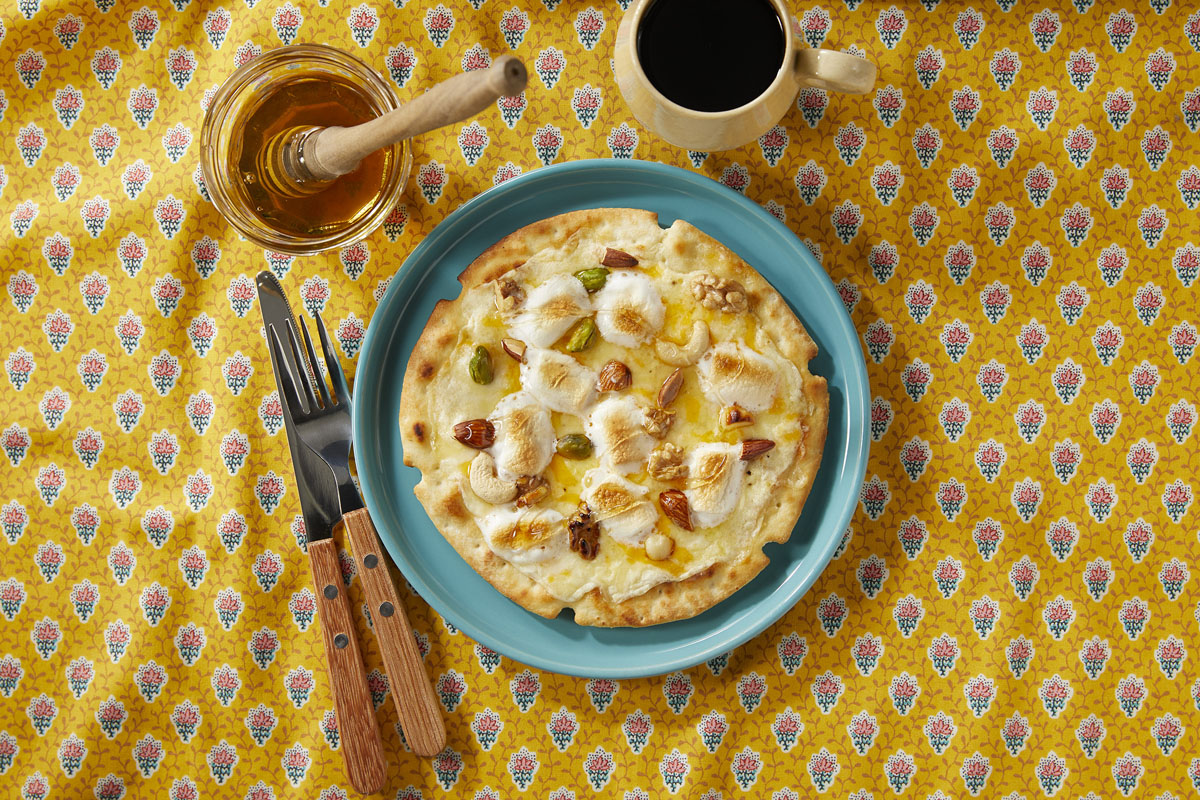 冷凍食品,ピザ,マルハニチロ,アレンジ,マシュマロナッツ,家men