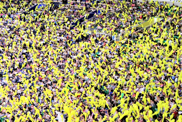 プロ野球観戦,甲子園,ジェット風船,家men