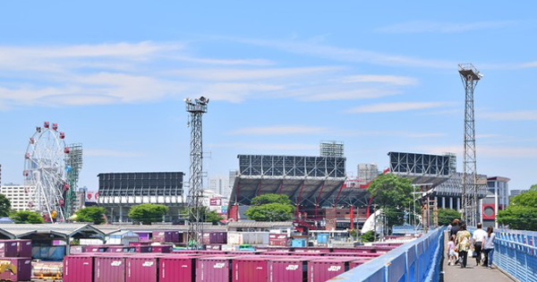 プロ野球観戦,楽天,スマイルグリコパーク,観覧車,家men