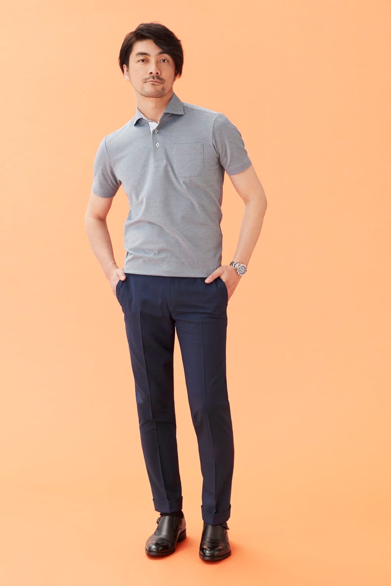 AOKI,ORIHICA,クールビズ,ポロシャツ,ノンアイロンビズポロ,家men