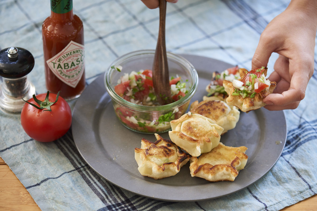 TABASCO®ソース,TABASCO®チポートレイソース,タバスコ,キャンプ,アウトドア料理,レシピ,YURIE,家men